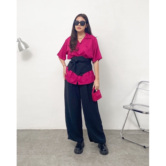 Kimmy Oversize | Kemeja Wanita Oversize | Kemeja Murah