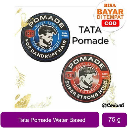 Tata Pomade Styling Easy Wash/Water Based 75gr_Cerianti