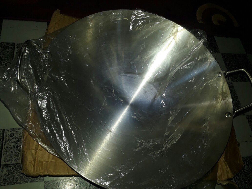 Wajan Penggorengan Anti Lengket Stainless Steel Uk 36, 38,40,cm