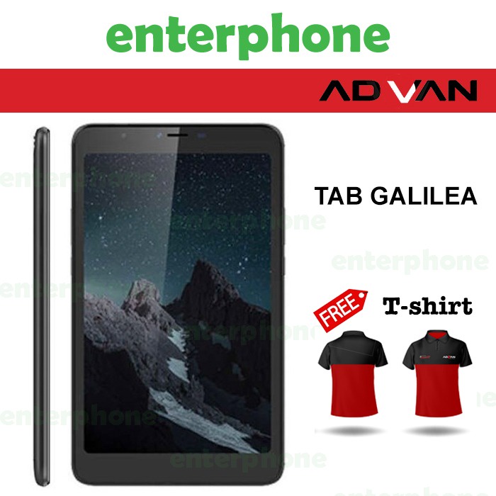 Advan Gallilea Tab 8 Inchi 3/16GB [RAM 3GB - ROM 16GB] Garansi Resmi