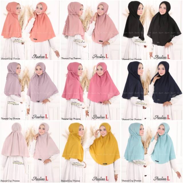 Khimar / Hijab Instan L ORI by NAZILLA HIJAB