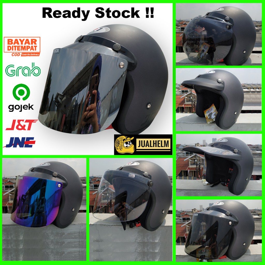 Helm Retro JPN ARC Gunmetal Doff