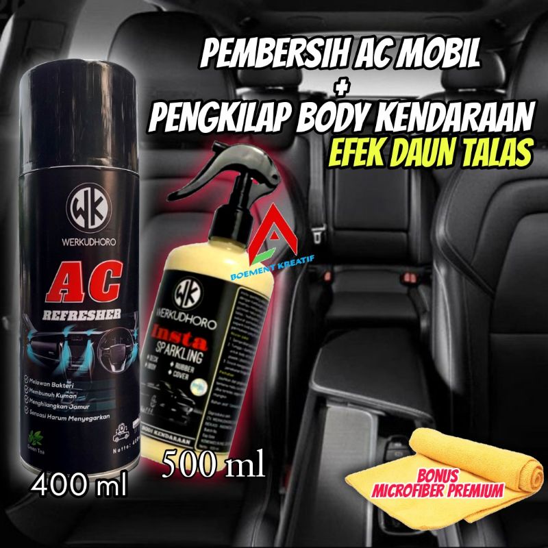 Pengkilap Body Mobil/Pembersih Ac Mobil/Penyegar Udara Ac /Ac refresher mobil/Penghilang Bau Apek