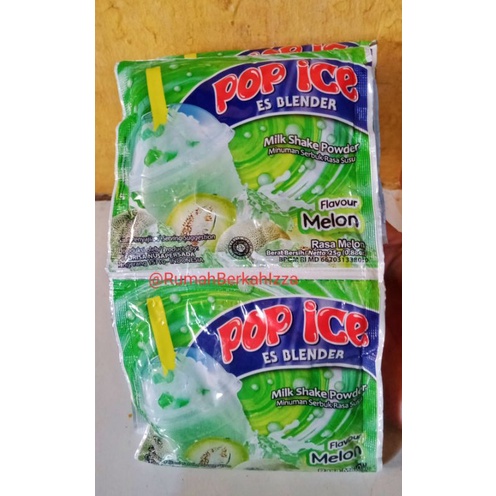 

PROMO!! MURAH POP ICE MELON RENCENGAN ISI 10