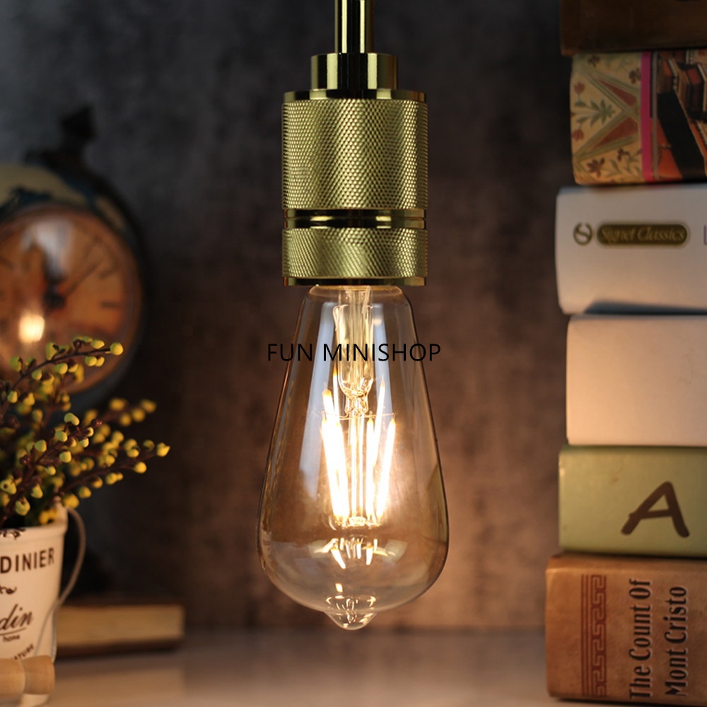 Bohlam Lampu Edison / Filament ST64 / Lampu Cafe Lampu Gantung DECOR