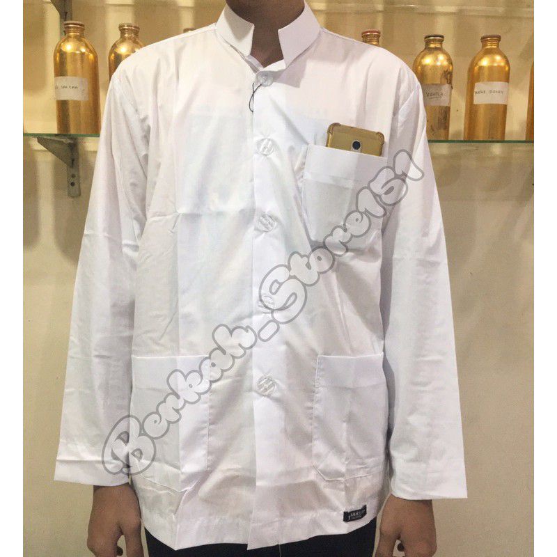 Koko ammu putih original distributor Koko putih Koko habib Koko salaf baju Koko dewasa murah Koko am