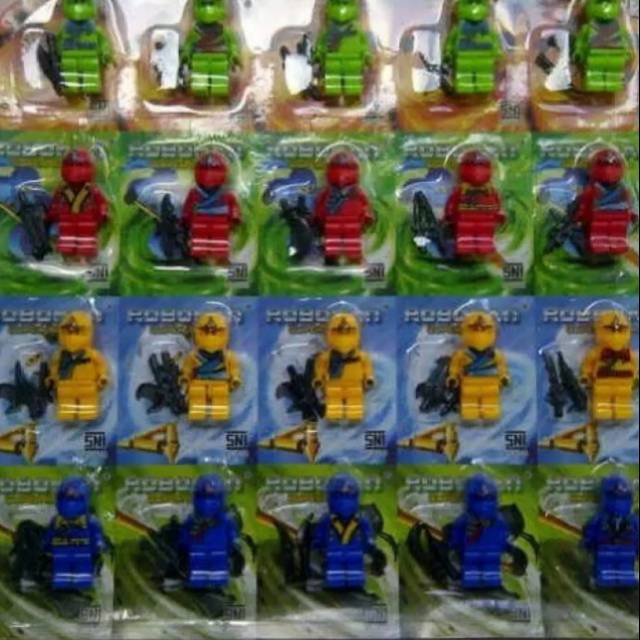 1PCK MAINAN ROBOT ROBOMAN ISI 12 PCS