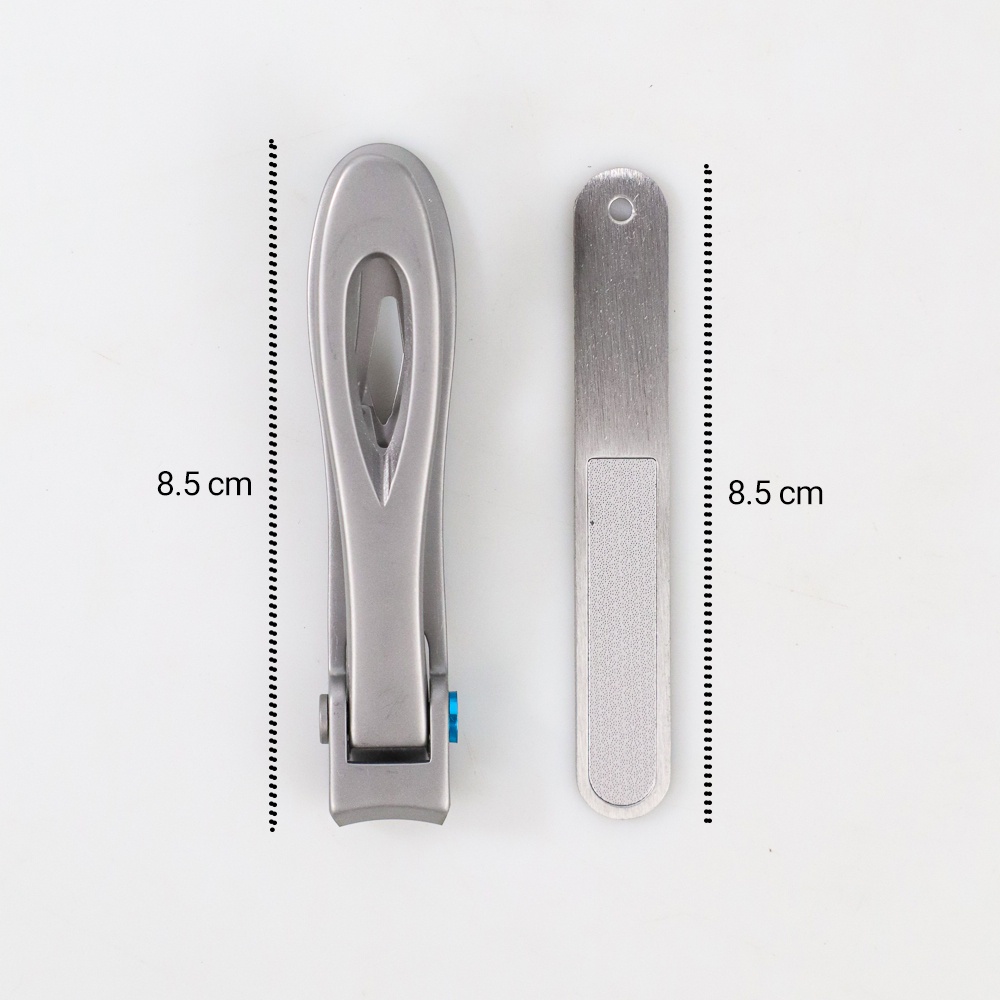 Gunting Kuku Big Nail Clipper German Stainless Steel 2 PCS Set A - J0087 - Silver