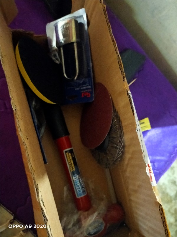 Tatakan Amplas Bulat Velcro 4 Tatakan Amplas Bulat Gerinda 4