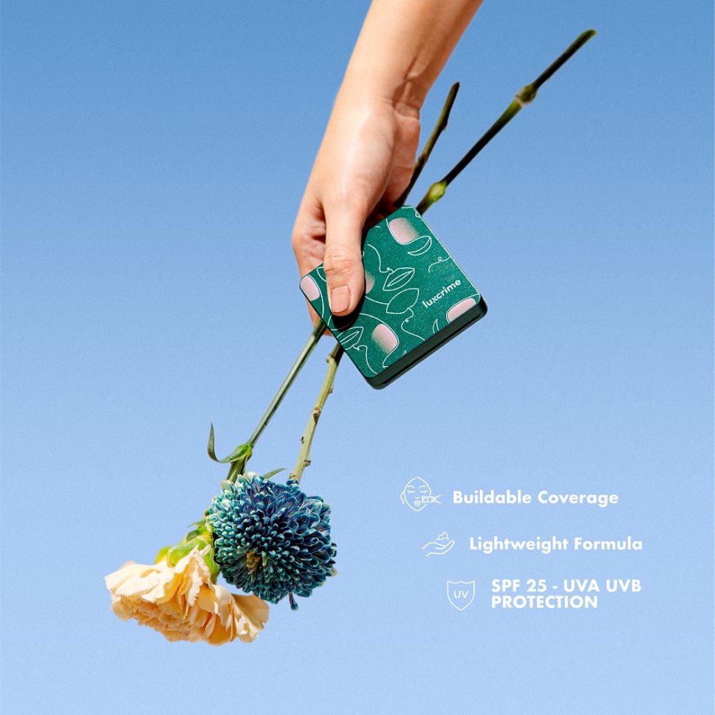 [ Agen Resmi ] 2nd Skin Luminous Cushion in Vanilla Honey Cashew Chestnut Toffee | Bedak Cusion Luxcream Original