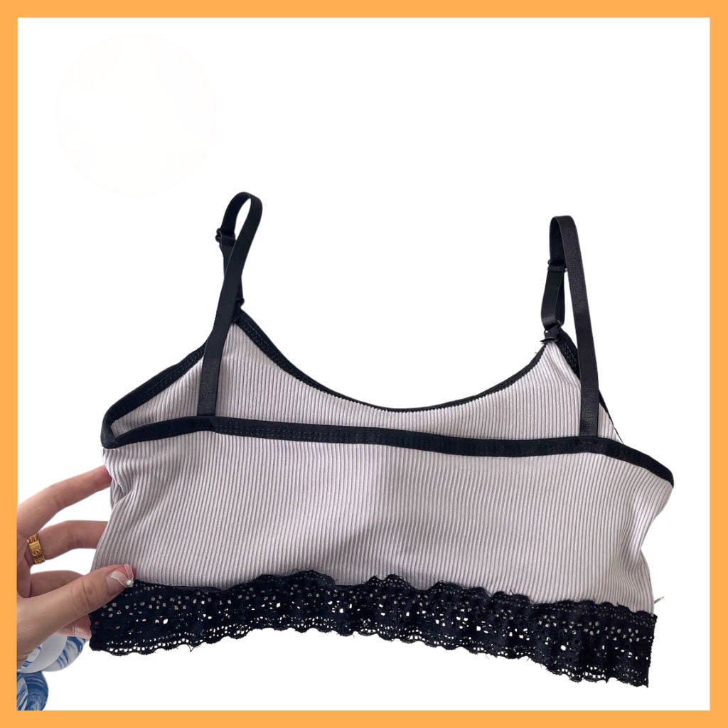 BEE - Bra Bh Wanita Tanpa Kawat Pakaian Dalam bralette Push Up Elastis Sexy sport bra 806