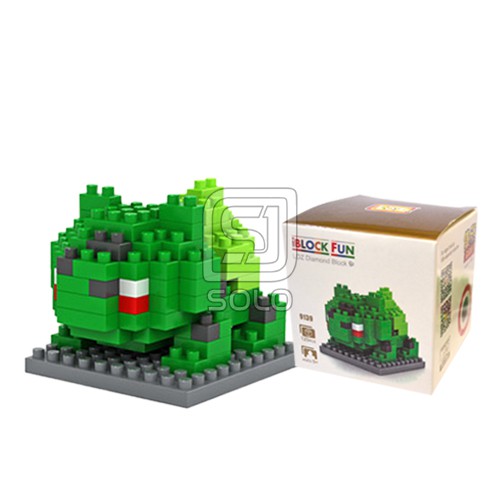 i Block Fun Bulbasaur Loz Lego Diamond Blocks Mini Pokemon