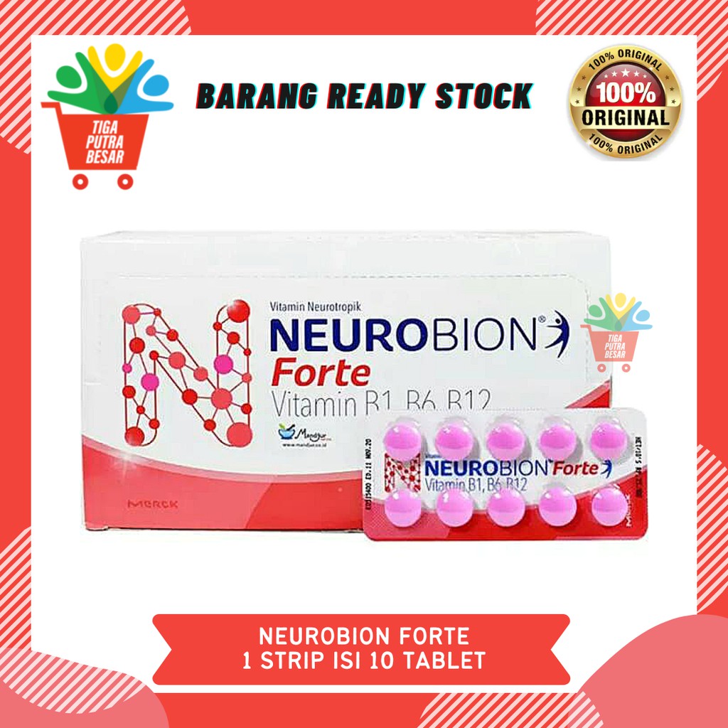 NEUROBION FORTE VITAMIN B1 B6 B12 STRIP ISI 10 TABLET