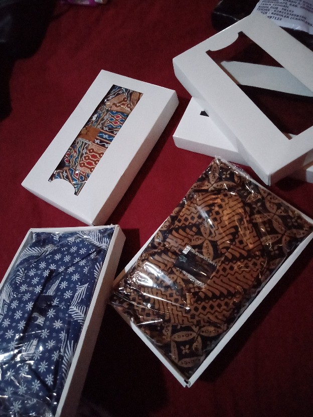 Atasan Dress Batik Wanita Sogan Kawung Dsc04934