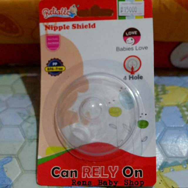 Nipple shield sambung sambungan puting asi reliable ninio