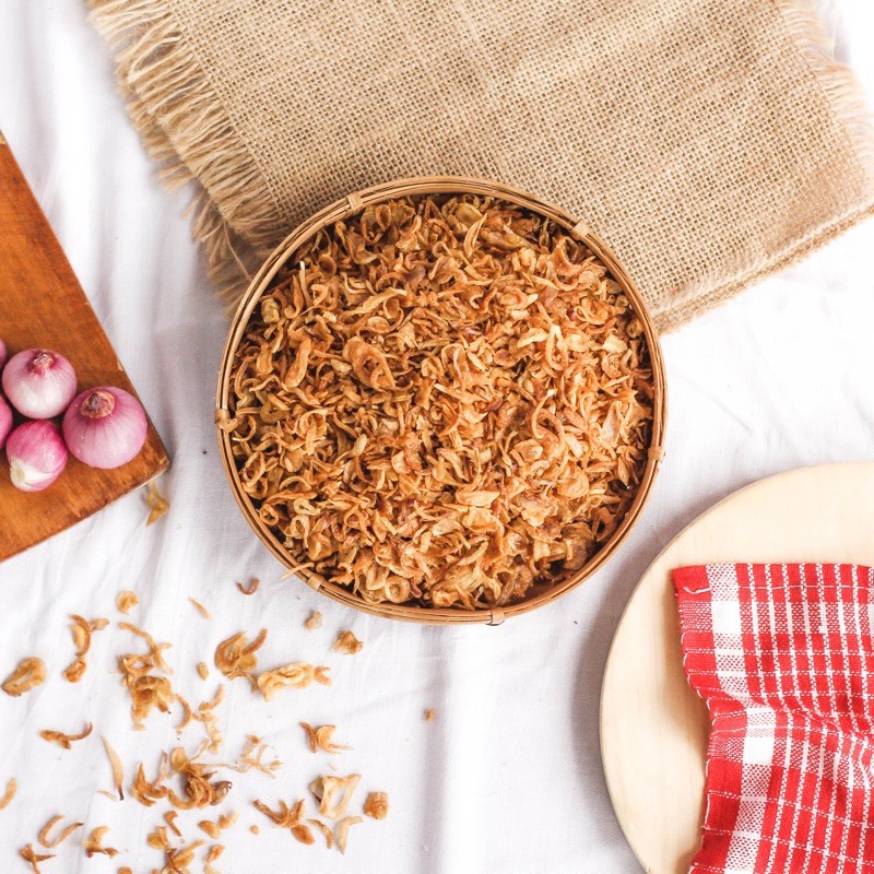 

Bawange Jo Bawang Goreng ( Bawang merah 100gr, 200gr, 250gr, 300gr )