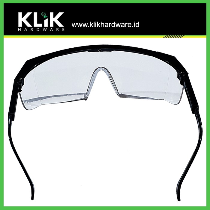 Kacamata Safety - Kaca Mata Bening Transparan Medis Pelindung Kerja Las Gerinda