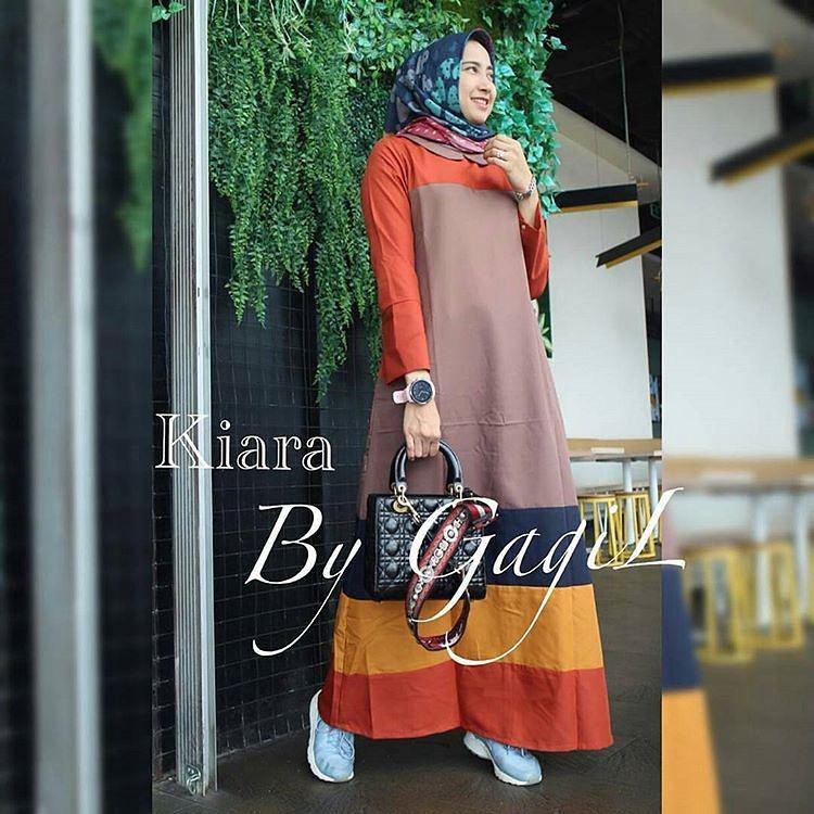 TERMURAH Dress Balotelli Kiara Dress/Muslim Wanita/Baju Murah/Dress /gamis murah/gamis hijab/gamis