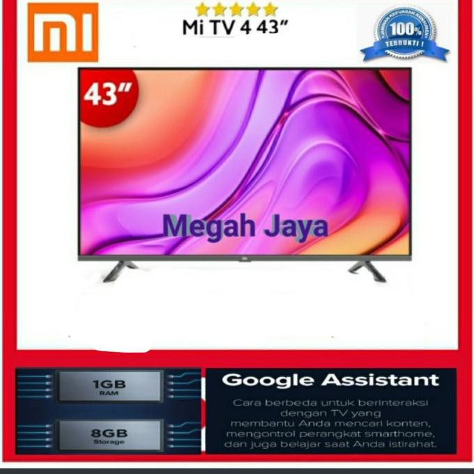 Ready&Siapkirim Led Tv Xiaomi 43 Inch 43M5 New Smart Android 9.0 Pie
