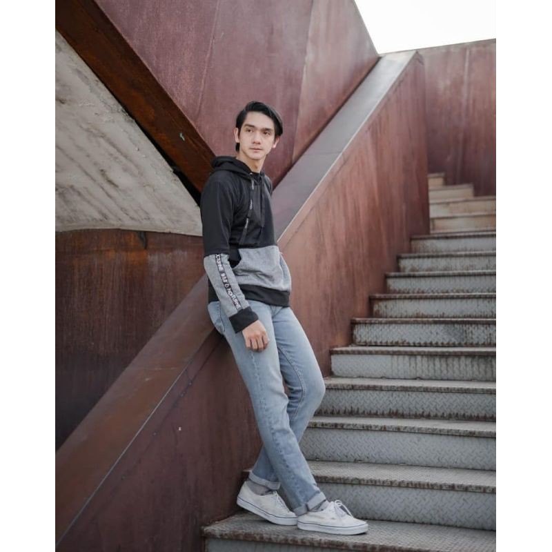 TURNE HOODIE || SWEATER KOMBINASI || SWEATER HOODIE PRIA #TH