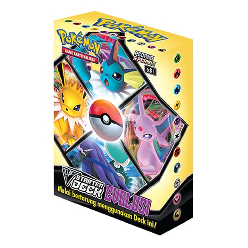 POKEMON-CARD V STARTER DECK EVOLUSI SCC