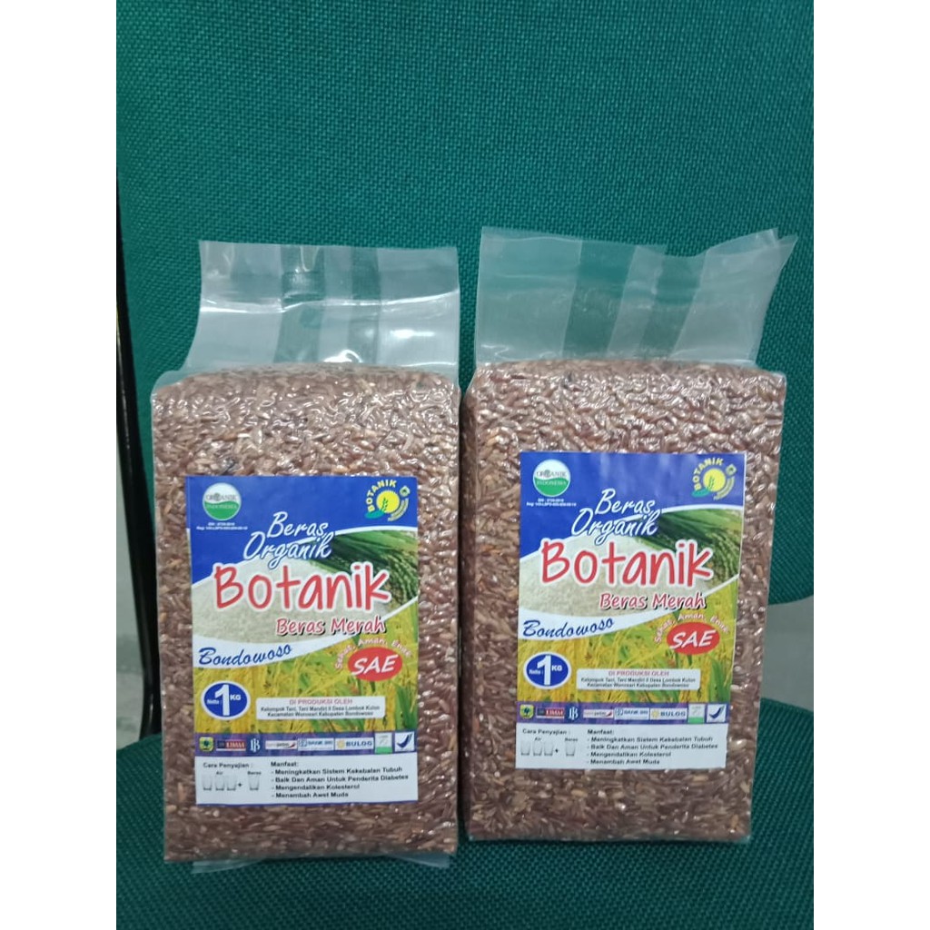 

BERAS ORGANIK MERAH BOTANIK 1 KG