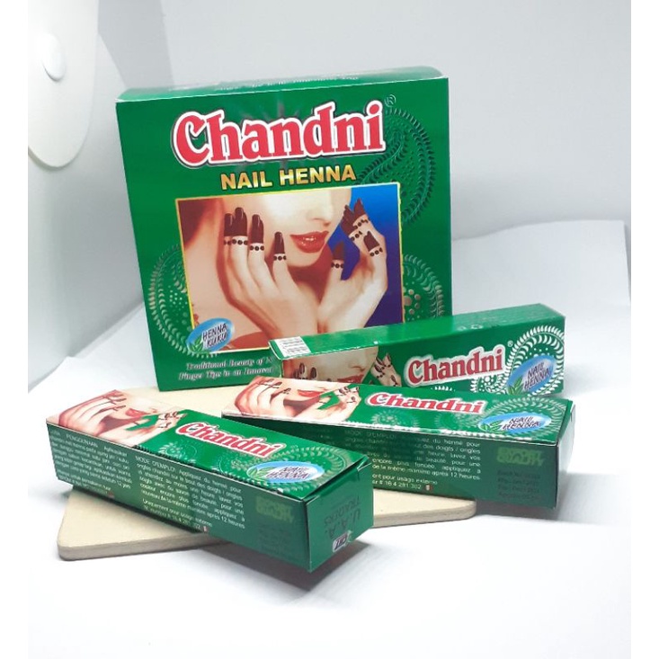 CHANDINI HENNA KUKU NAIL ART WARNA MARUN /PACAR KUKU