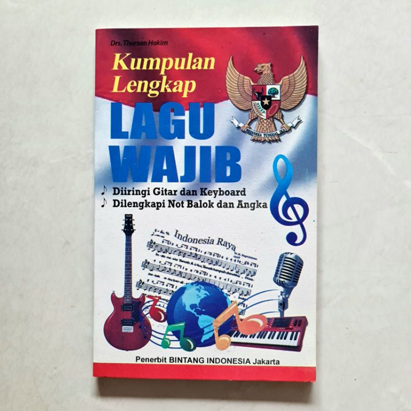 READY STOK !!! BUKU KUMPULAN LENGKAP LAGU WAJIB