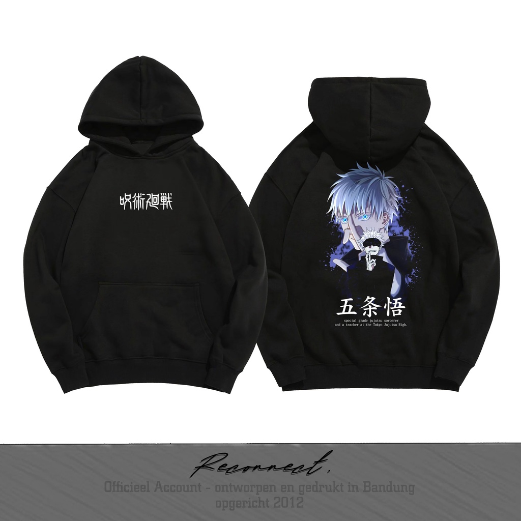 Reconnect Sweater Pullover Hoodie Jujutsu Kaisen - Gojo Satoru