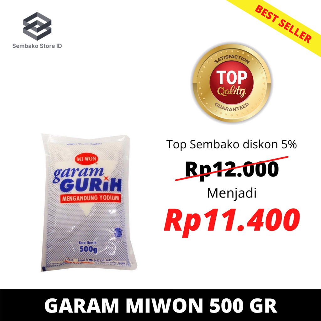 

Garam Miwon 500 gr