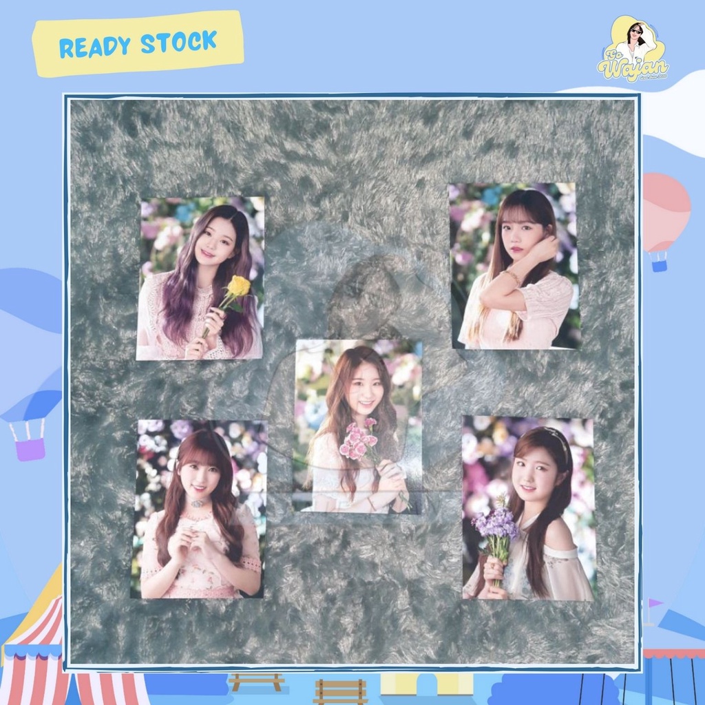 DVD EYES ON ME IZONE POSTCARD CHAEYEON YURI NAKO HITOMI WONYOUNG PC SAKURA YUJIN MINJU YENA