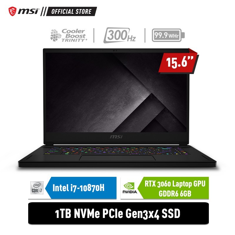 MSI GS66 Stealth 10UE [9S7-16V312-298] i7 10870H 16GB 1TB RTX3060 6GB