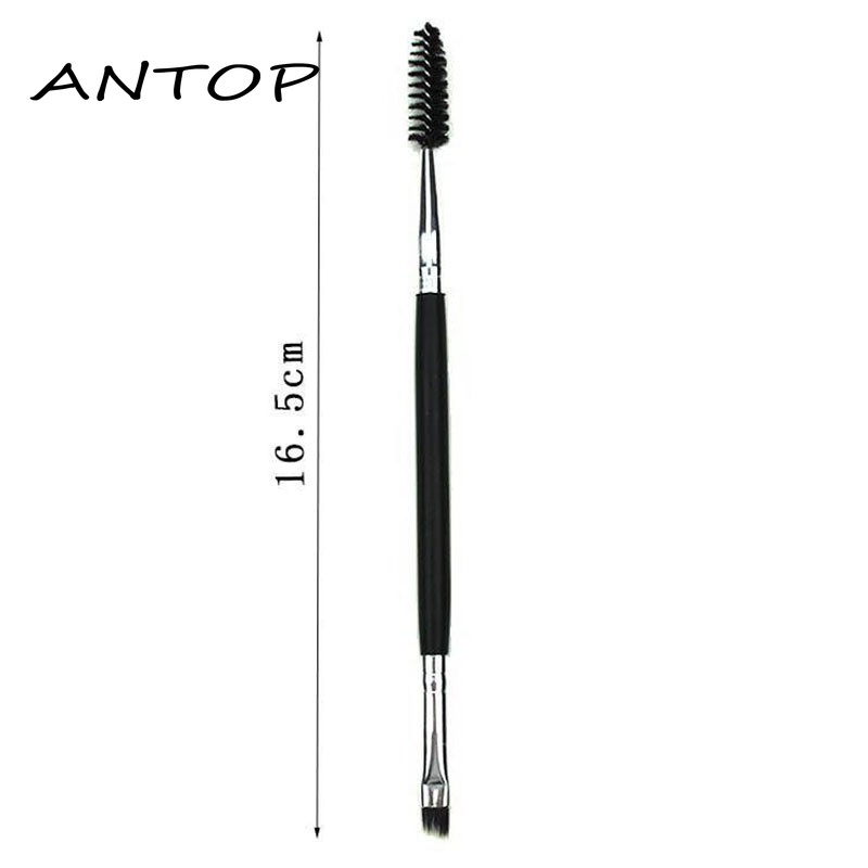 Kuas Alis / Eyebrow Brush 2 In 1 Sikat Dan Kuas ANTOP