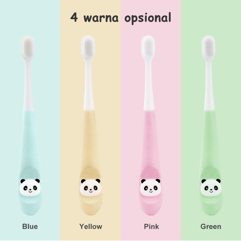 Mumystation Sikat gigi anak bayi lembut karakter lucu toothbrush 2-12tahun