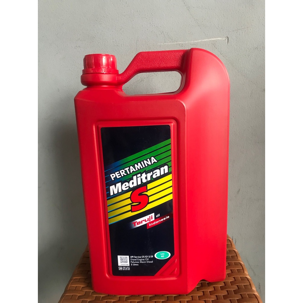 Jual Oli Mesin Pertamina Meditran S Sae40 Khusus Mesin Diesel 5 Liter ...