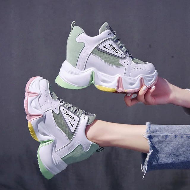 Sepatu Sneakers Wanita JINSURAS RAINBOW