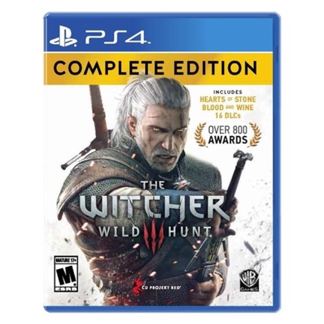 PS4 The Witcher 3 complete edition / The witcher3