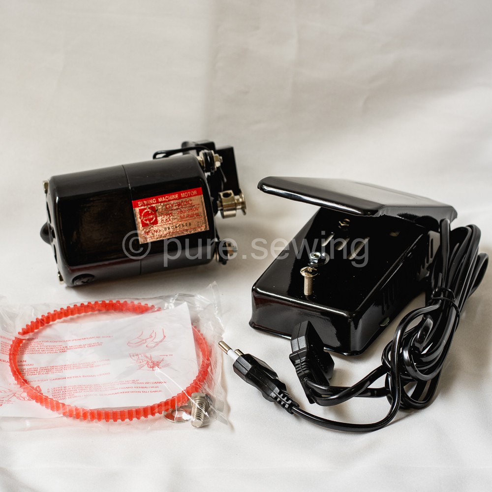 Dinamo Nasional Mesin Jahit / Sewing Machine Motor and Controller (DOUBLE BUBBLE WRAP)