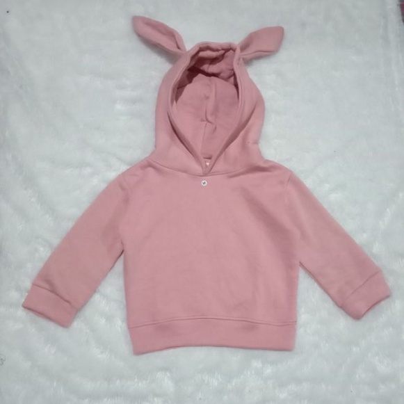 Sweater Hoodie Kelinci Anak 1-3 Tahun Hoodie Anak Viral Masa Kini