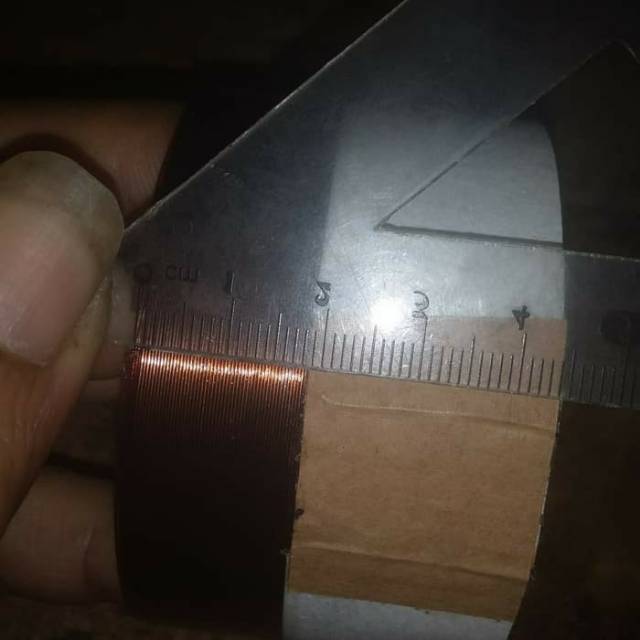 Spul speaker dia 75.5 mm H 45