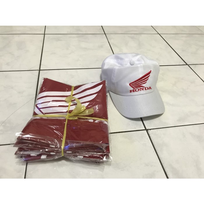 COD Set Apron + Topi Honda | AHASS