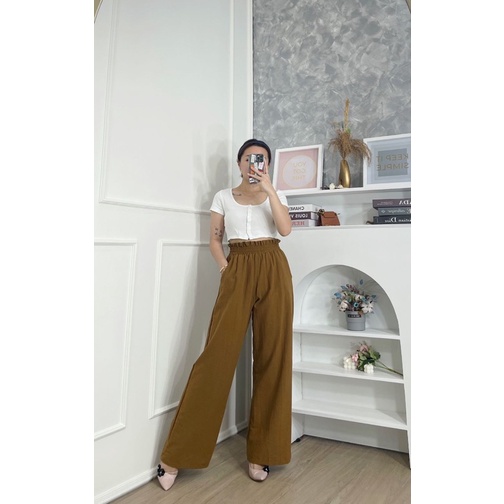 Pants Linen Rami Hw