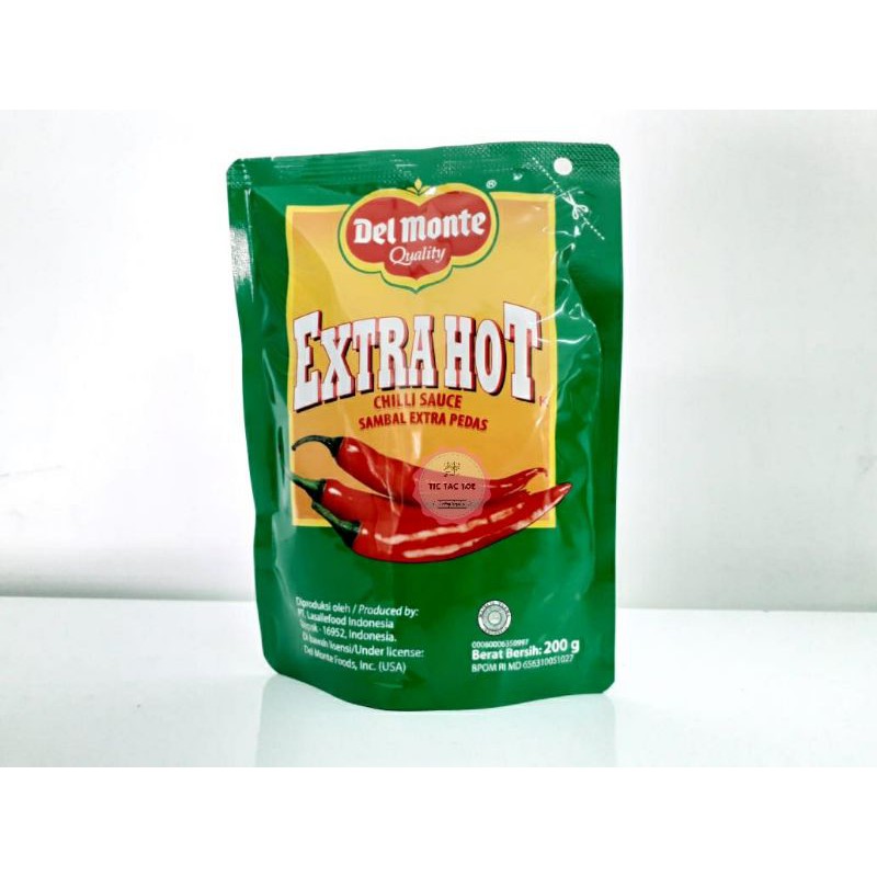 Del Monte Extra Hot Pouch 200gr