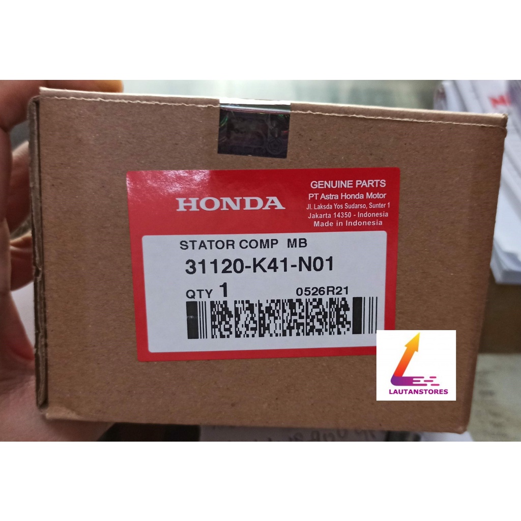 31120-K41-N01 Stator Comp Spol Spul Spool New Supra X 125 Fi Blade 125 Fi MB Mitsuba