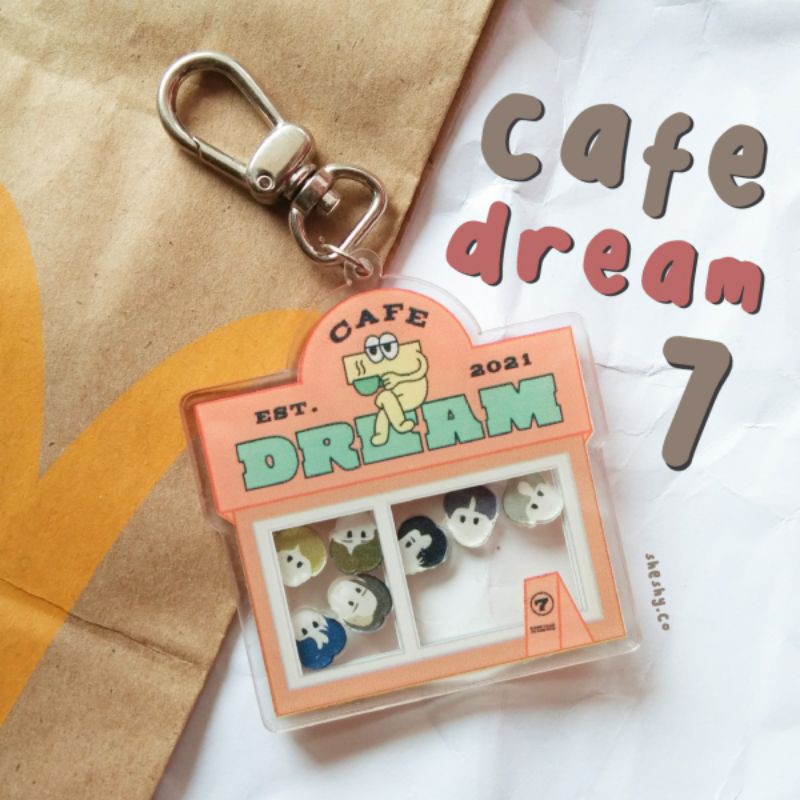 NCT DREAM cafe 7 dream shaker keychain ♥