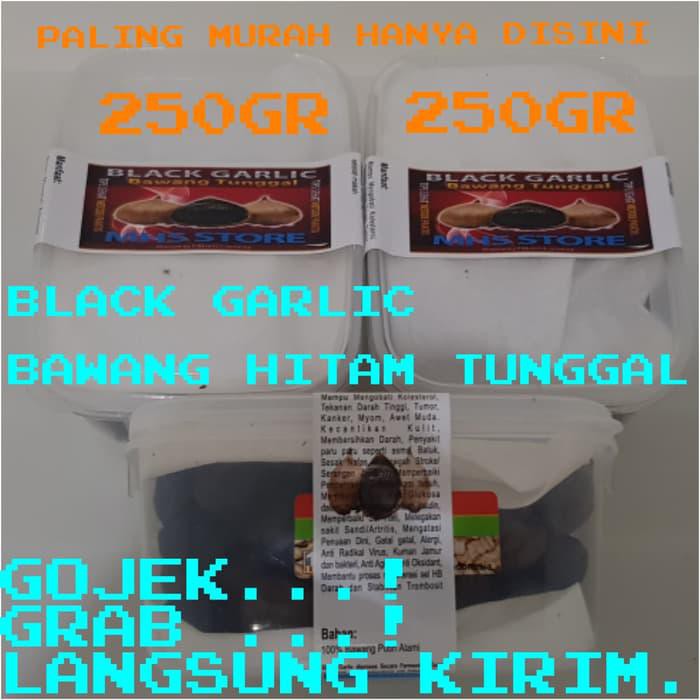 

CUCI GUDANG BAWANG PUTIH HITAM TUNGGAL-BAWANG HITAM LANANG SIUNG-BLACK GARLIC 250G !