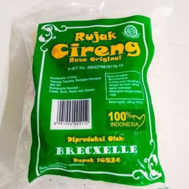 

rujak cireng rasa original brecxelle isi 20 pcs