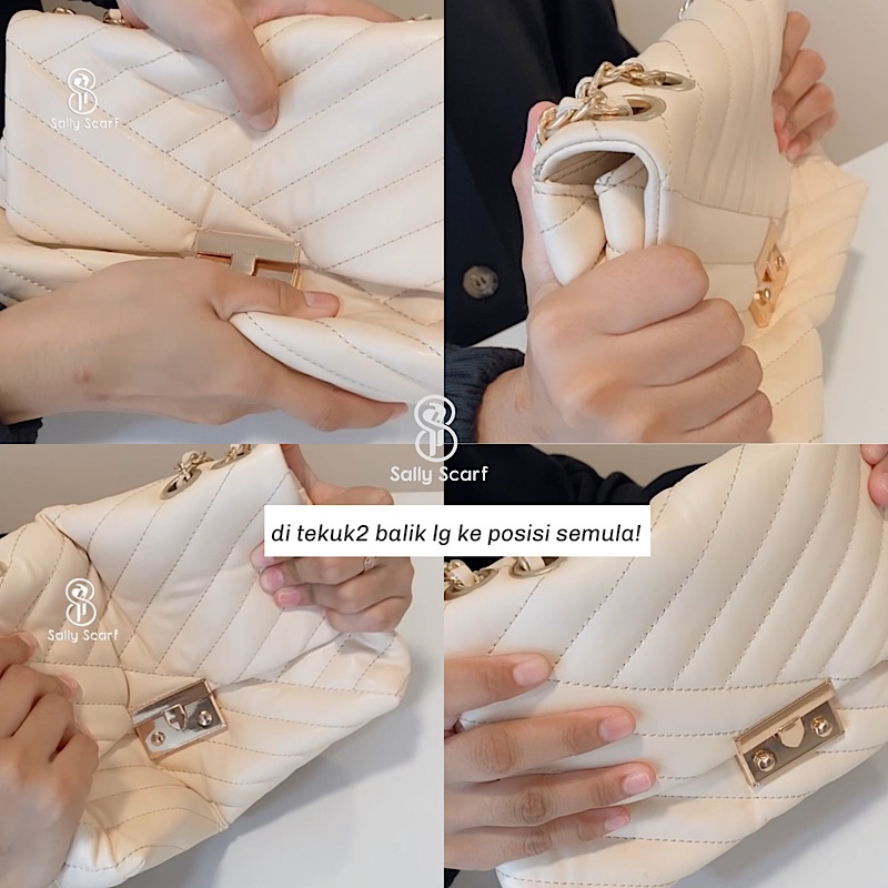 Kimora Bag Gen 2, Tas Kulit Sintetis Premium wanita, Tas Selempang Tas Bahu