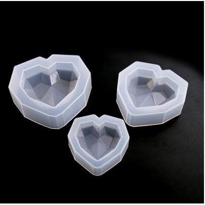 Heart Shape Silicone Mold 3 Size