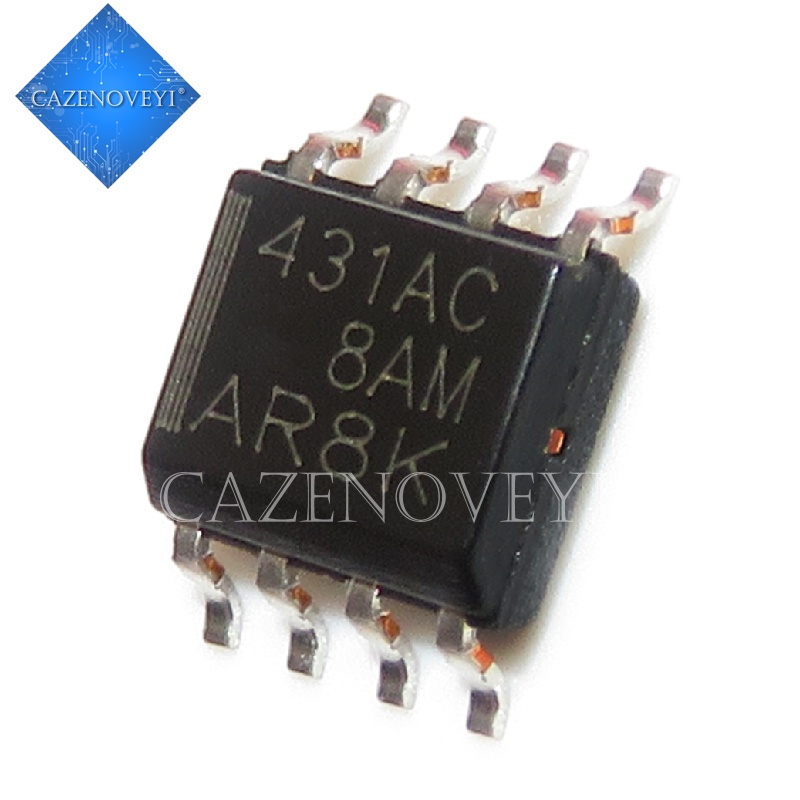 10pcs Ic Tl431Acdr Sop8 Tl431Ac Sop 431ac Smd